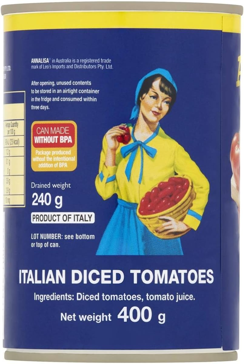 Annalisa Diced Tomatoes 400 G image number 3