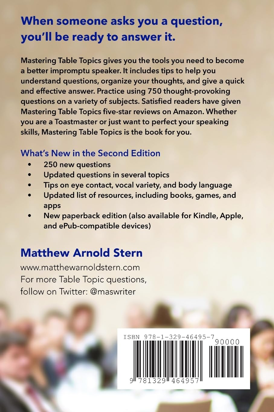 Mastering Table Topics