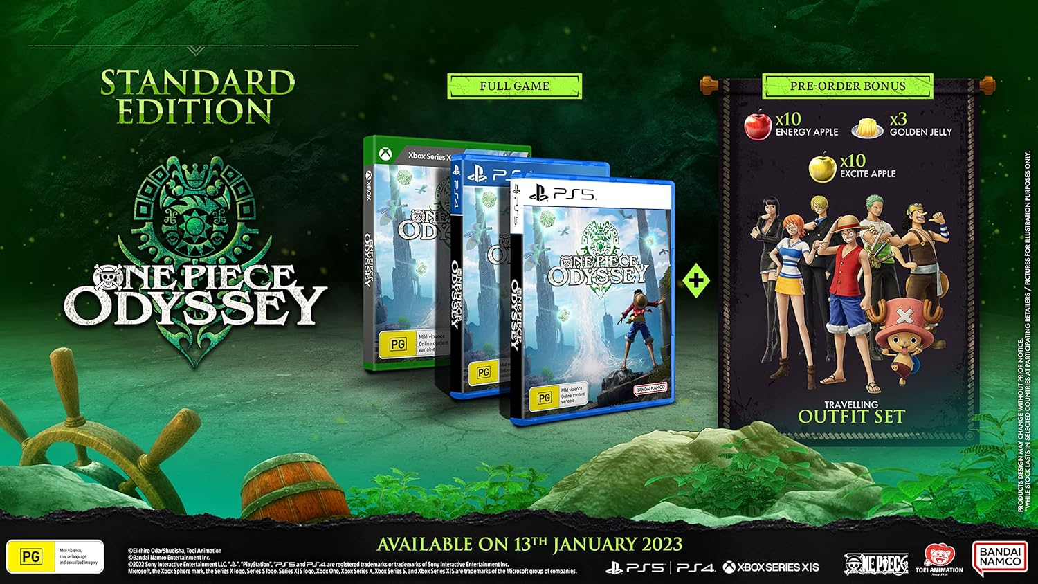 BANDAI NAMCO Entertainment One Piece Odyssey - Playstation 5 image number 1