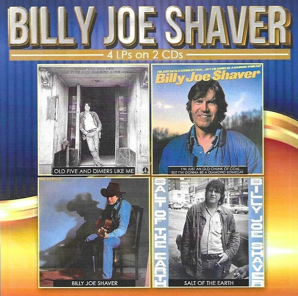 Old 5 & Dimers like Me / I'M Just an Old Chunk of Coal / Billy Joe Shaver / Salt of the Earth (2Cd) image number 1