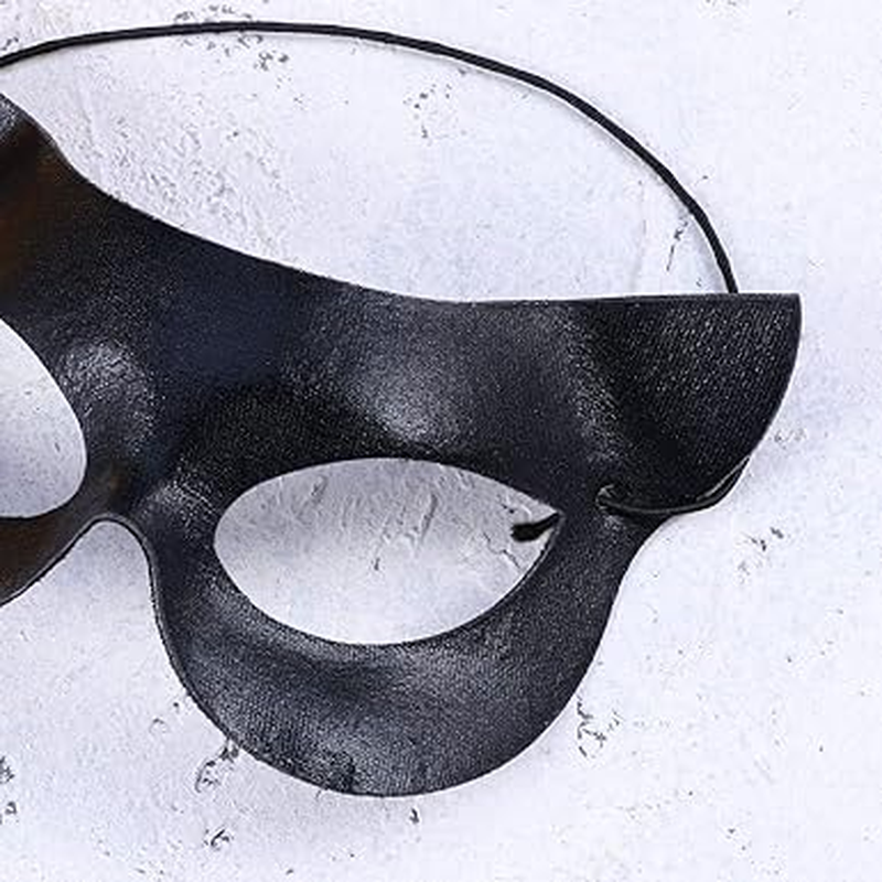 Halloween Costumes Mask,Halloween Masquerade Mask,Cat Eye Half Mask image number 2