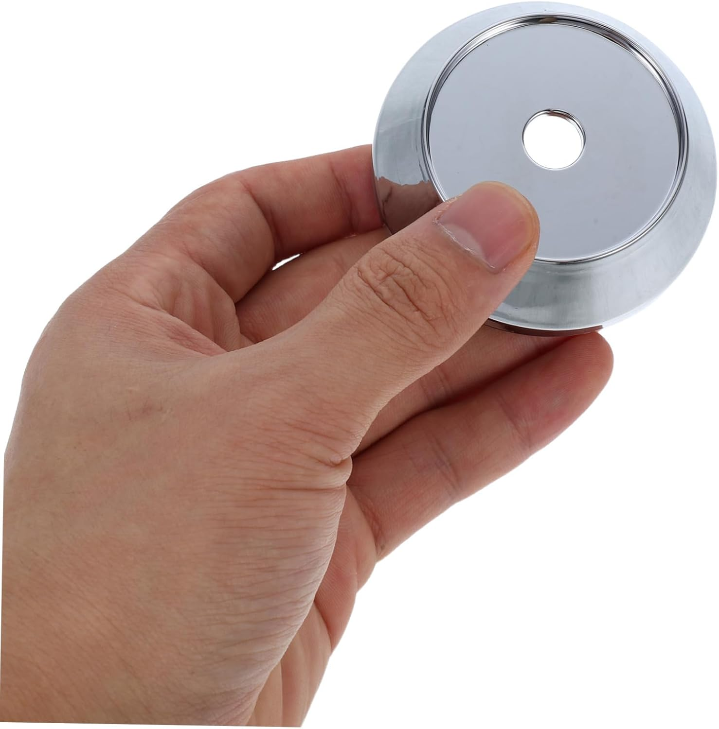 LALADEFIEE 4Pcs Wheel Rim Covers Durable Center Hub Caps for Car Easy Installation Elegant Design Protects Wheel Hub from Water Auto Accessories image number 2