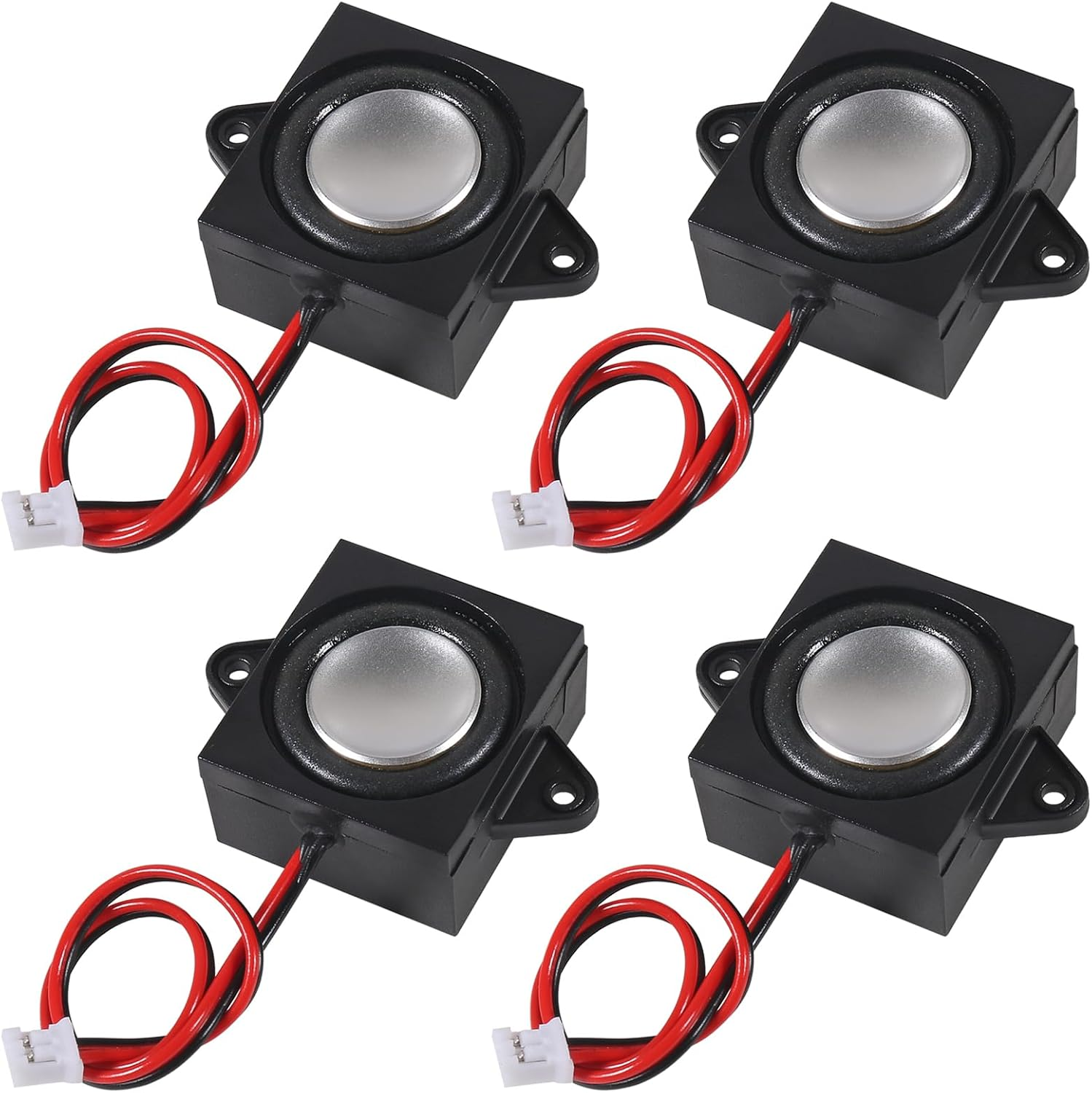4Pcs 3W 4 Ohm Mini Loudspeakers 3 Watt JST-PH2.0 Interface Micro Speaker for Arduino, Small Electronic Projects, Advertising Machines, LCD TV Monitors image number 4