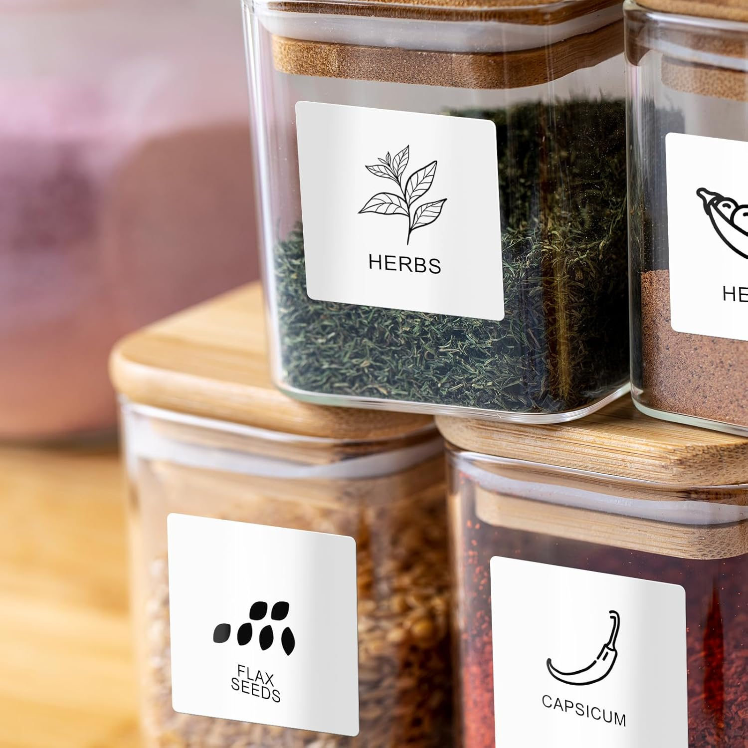 YIKIADA White Direct Thermal Labels Self-Adhesive 2 Inch X 2 Inch Rectangle Printer Stickers Waterproof Vinyl Decal Nametag for QR Code Adress Busineses & Warehouses 500 PCS per Roll