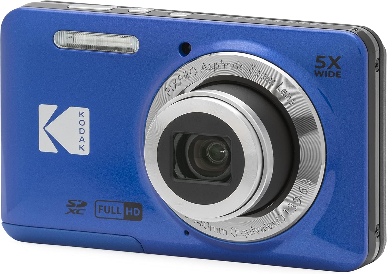 Kodak PIXPRO FZ55 Friendly Zoom Digital Camera, Blue image number 4