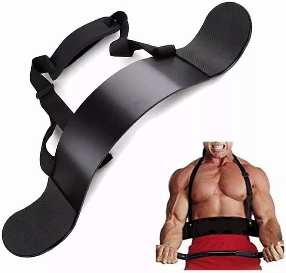 Adjustable Arm Blaster for Biceps & Triceps - Enhanced Curl Bar Support Isolator for Weightlifting, Bodybuilding, and Muscle Building - Perfect for Dumbbells & Barbells, Arm Weights Strength Workout