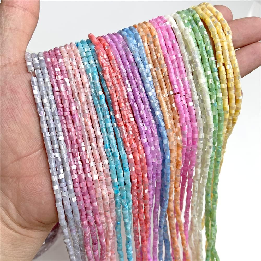 Natural Stone Beads Spacer Loose Multicolor Bead DIY Jewelry Making Bracelet Earring Necklace image number 4