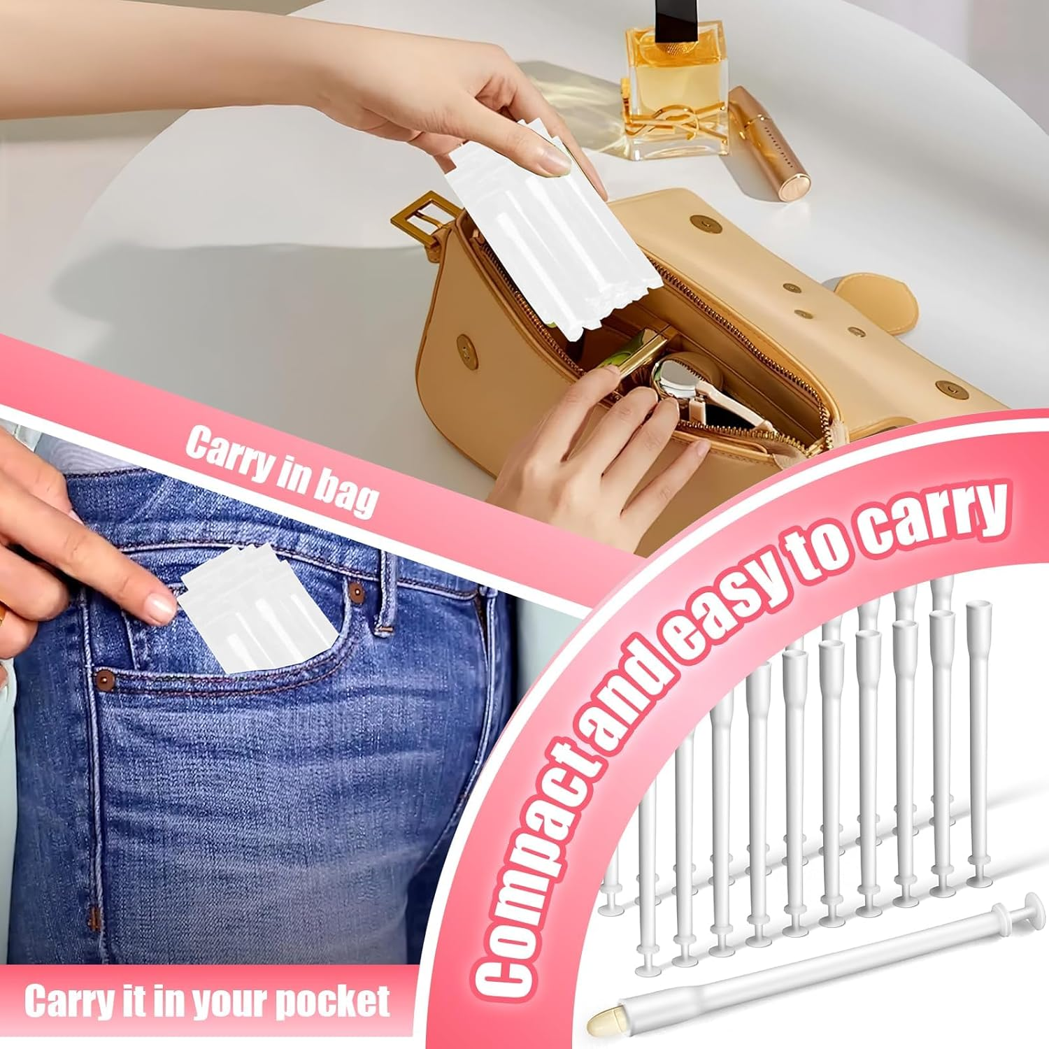 Suppository Applicator, 20 Pcs Vaginal Cream Applicator, Disposable Vaginial Applicators for Most Boric Acid Suppositories, Pills, Tablets and Size 0 and 00 Capsules, Individually Wrapped image number 1