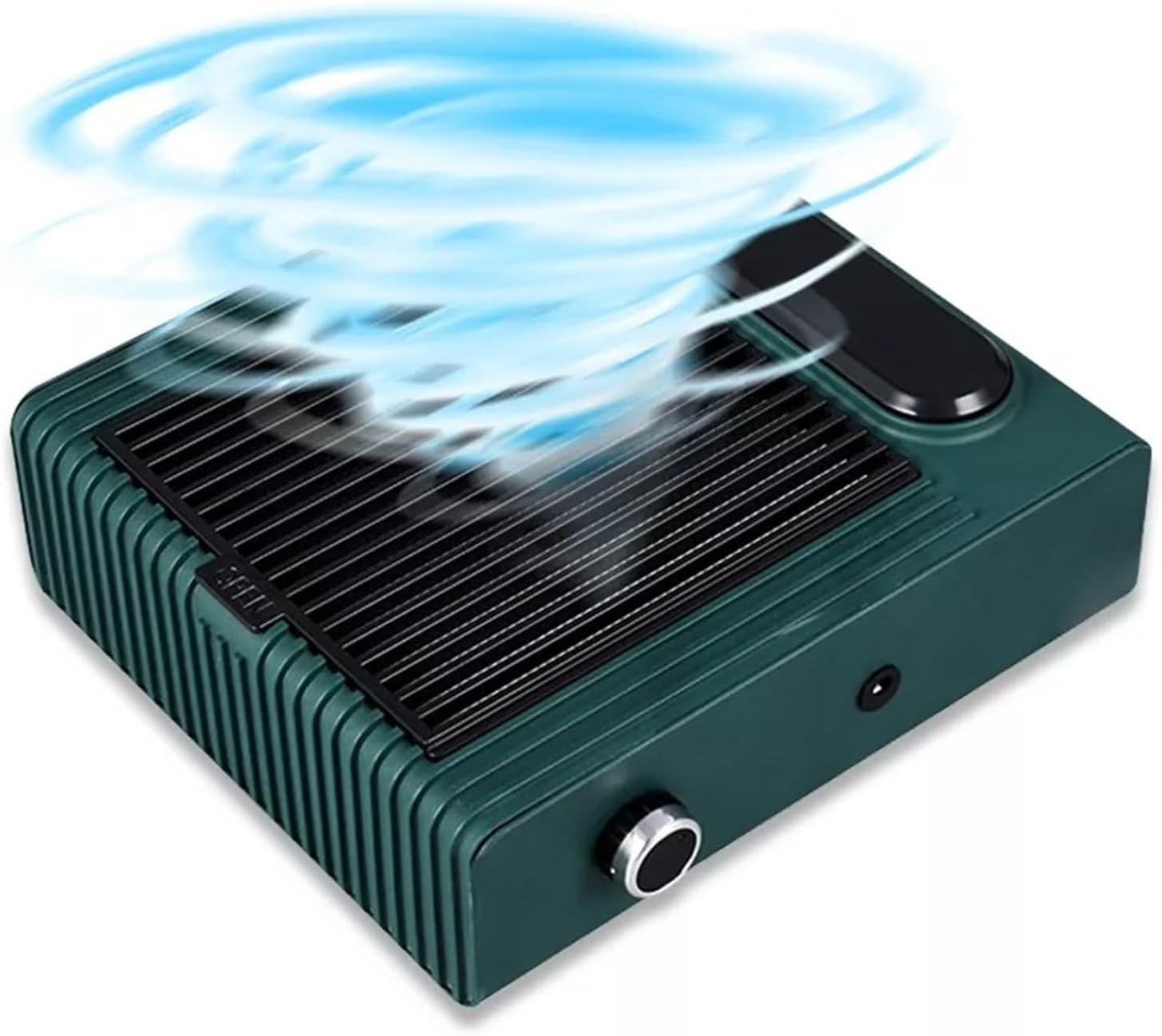 Nail Dust Collector, 80W Nail Vacuum Cleaner for Manicure Pedicure with Removable Filter Strong Power Nail Dust Collector Adjustable Manicure Machin(Blue)