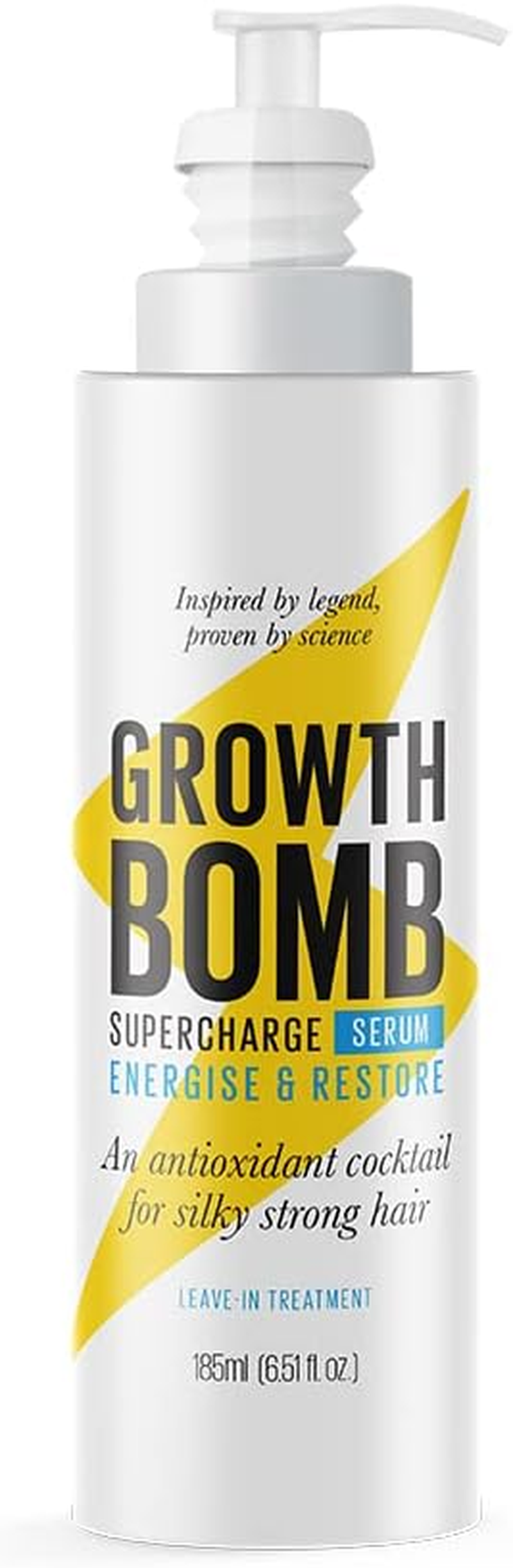 Growth Bomb Hair Growth Energise & Restore Antioxidant Cocktail Serum 185Ml image number 1