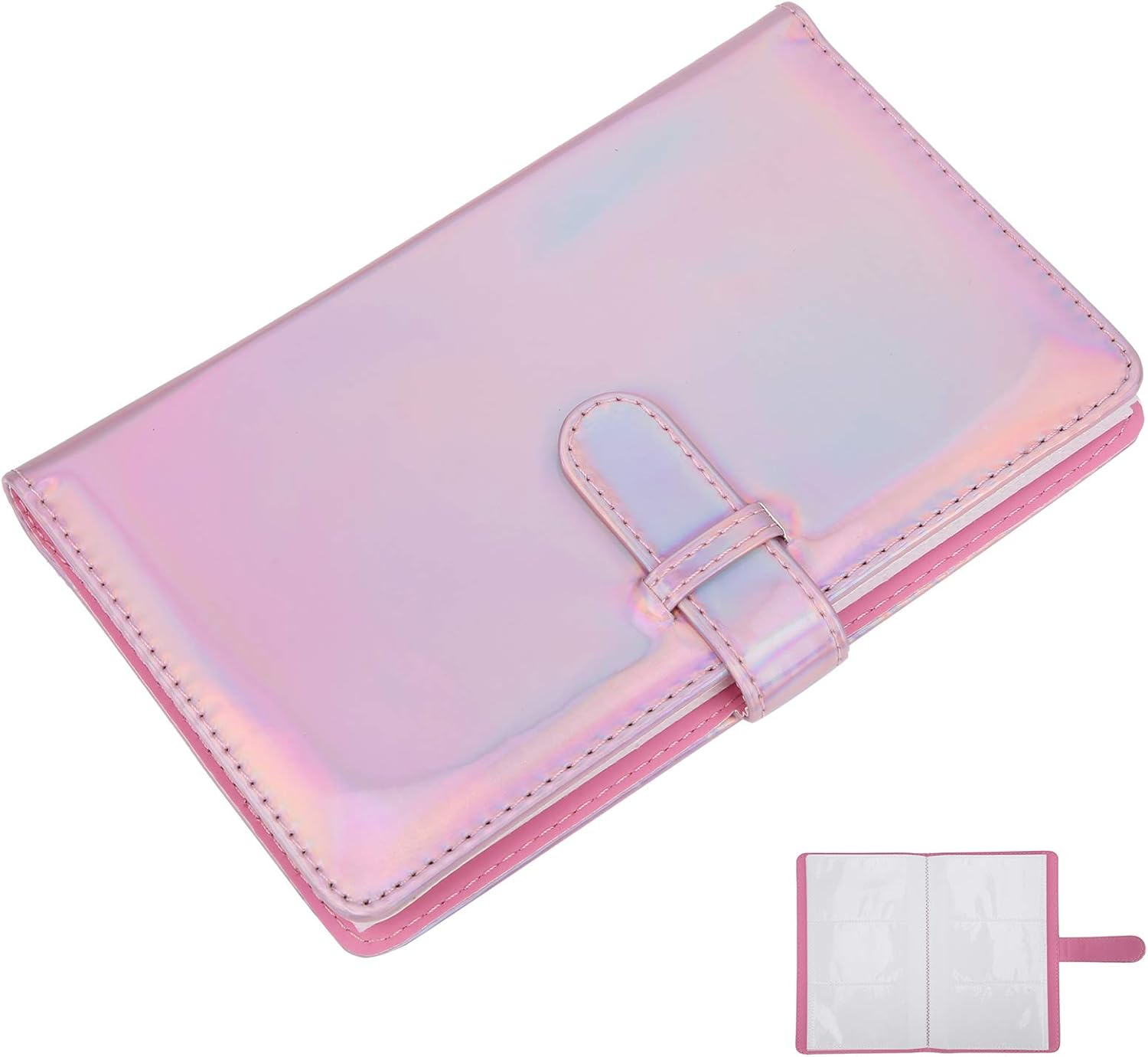 Photo Album, Photo Album, Exquisitely Portable for Instant Camera Trading Card, Shop, Girls image number 6