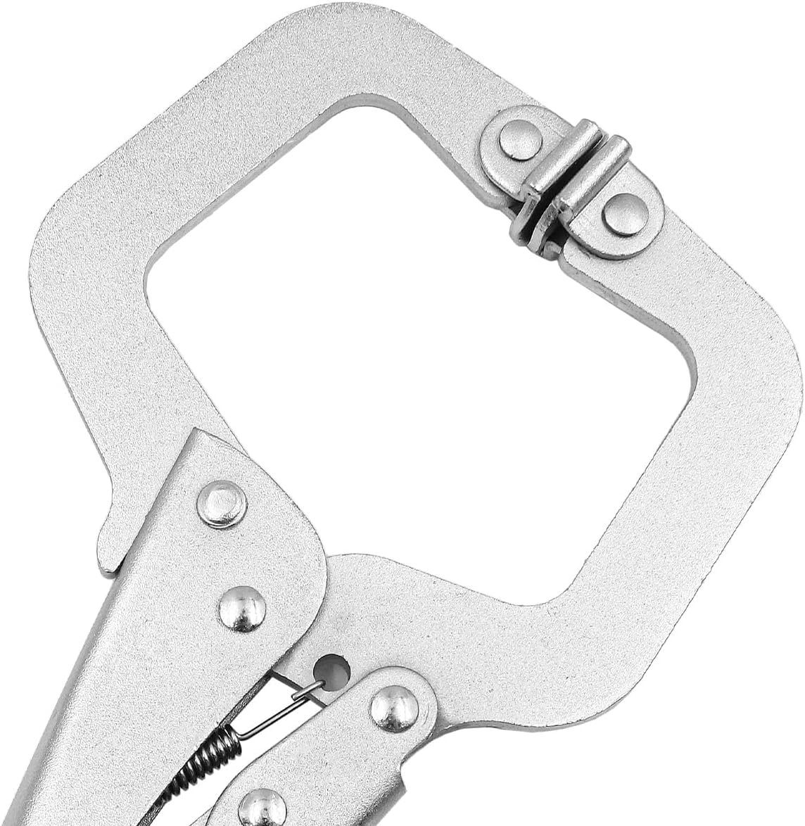 ZONADA Set of 4 C-Clamp 6 Inch with Swivel Pads &ndash; Strong Steel Vise Grip for Welding, Carpentry, Metalworking and DIY Projects image number 4