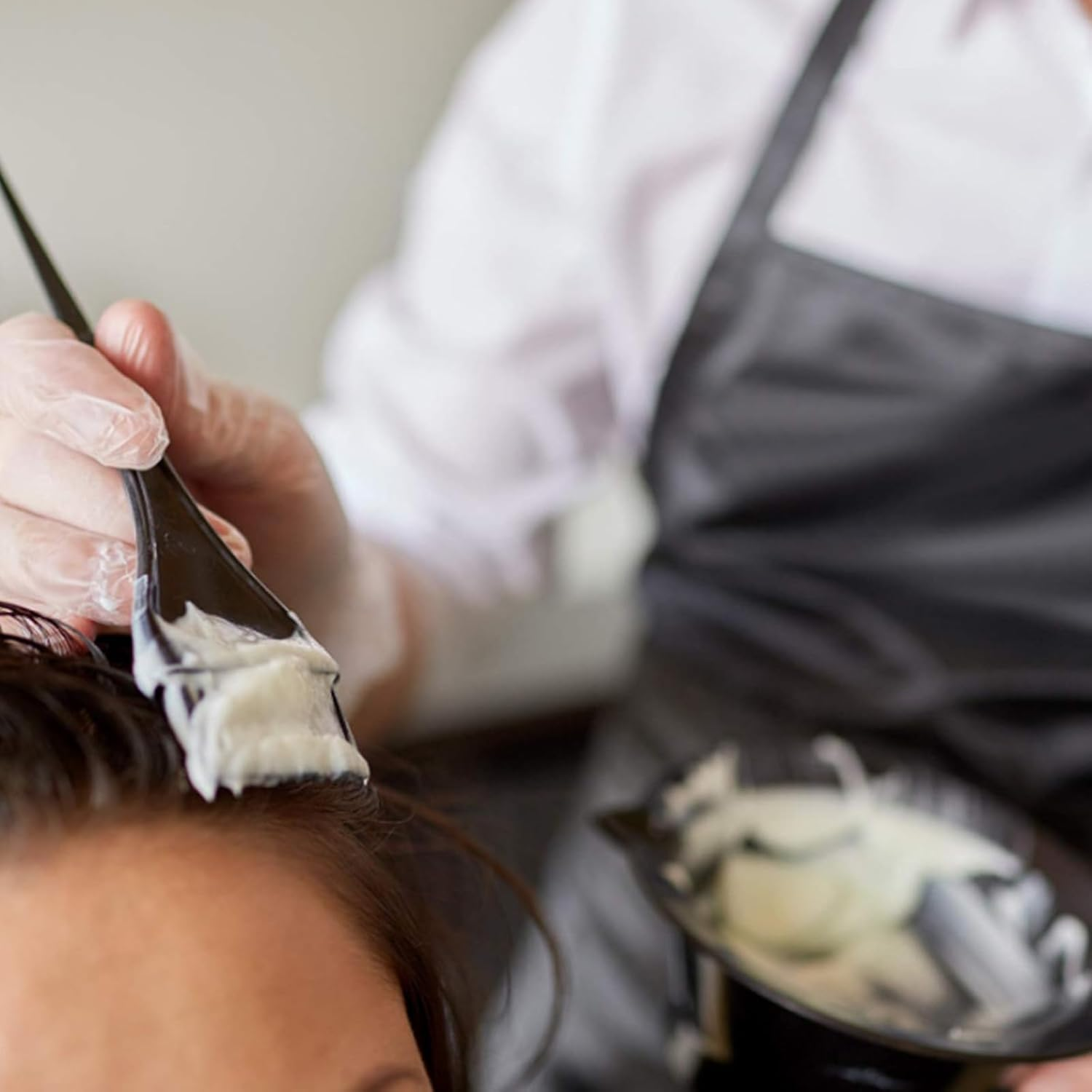 20 Pieces Hair Dye Coloring Kit- Hair Tinting Bowl, Hair Agitator, Dye Brush, Ear Cover, Hairpin, Hair Coloring Cape for Salon Bleaching & Highlighting image number 3