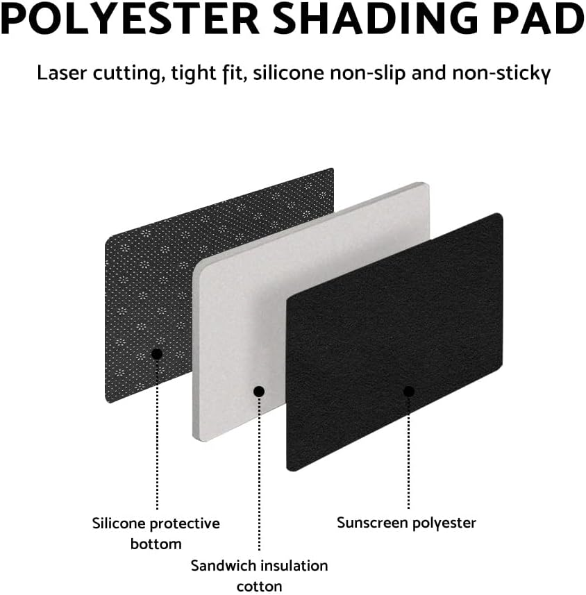 MAX COOL Dash Mat Suitable for MG4 Electric 2023-On Black Non-Slip Dashboard Mat image number 2