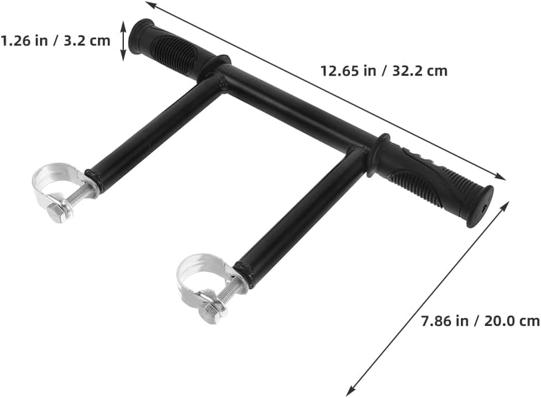 Ibasenice Universal Baby Stroller Handlebar Extender Adjustable Height Pushchair Extension Bar with Ergonomic Grip for Comfortable Outdoor Walks image number 3
