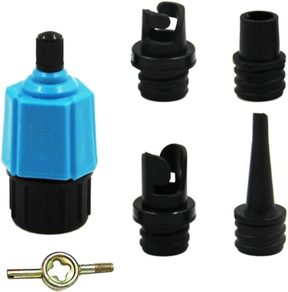 Inflatable SUP Pump Adaptor Compressor Paddle Board Pump Adapter, SUP Valve Adapter Connector Conventional Air Pump Adapter for Stand up Paddle Board & Dinghy,Inflatable Boat Air Valve Adapter image number 5