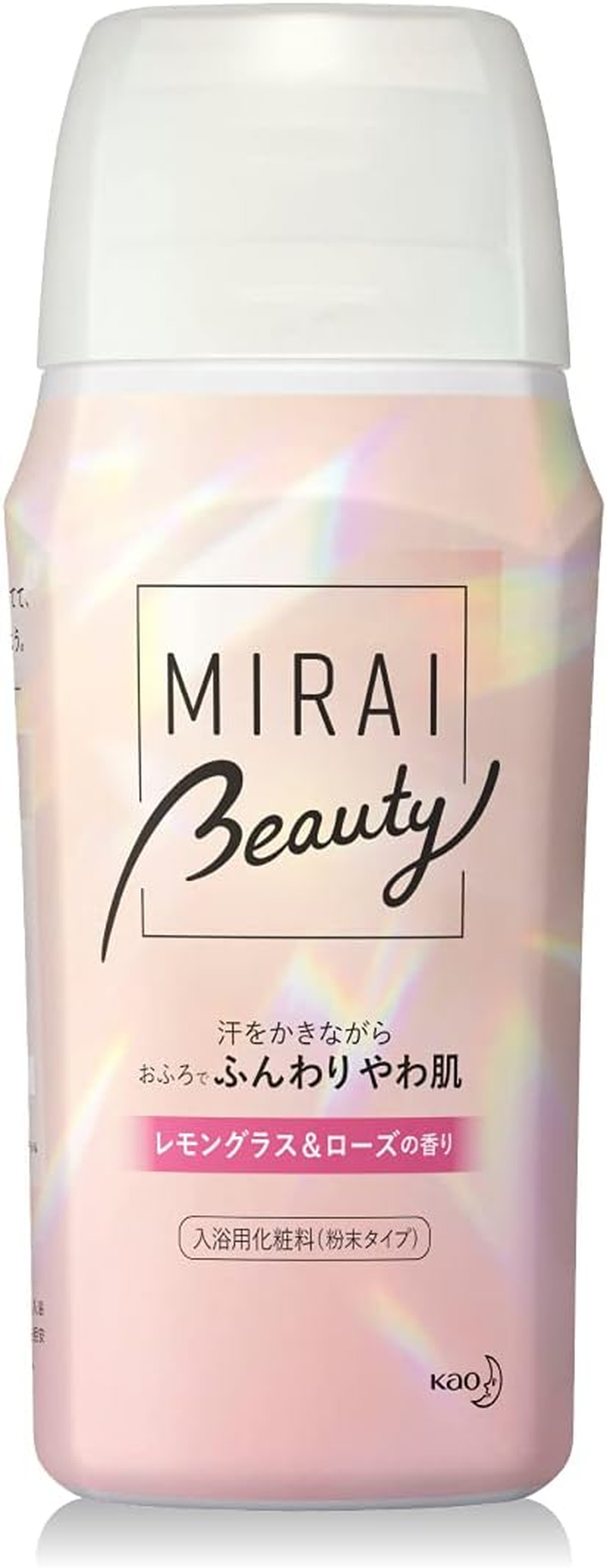 Kao Babu Mirai Beauty Bath Salt, Lemongrass & Rose Scent, 17.6 Oz (500 G), Bath Cosmetics, Moisturizing image number 4
