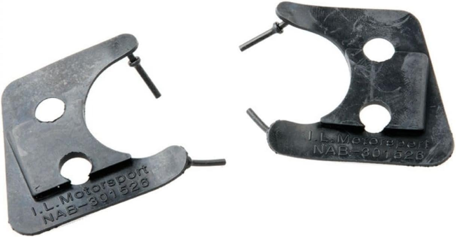 IL Motorsport NAB-301526 Deck Lock Rubber Seat Set (Left and Right Set) NA Roadster
