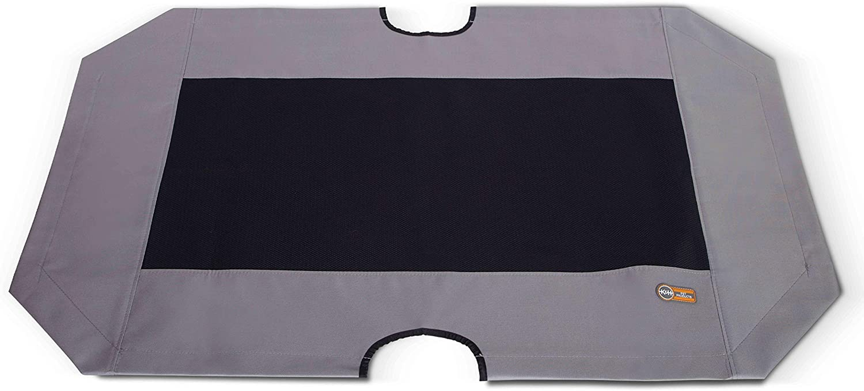 K&H Pet Products Elevated Cooling Outdoor Dog Bed Portable Raised Dog Cot Replacement Cover Only All Weather All Season Green Large 42 X 30 Inches (Cot NOT Included)