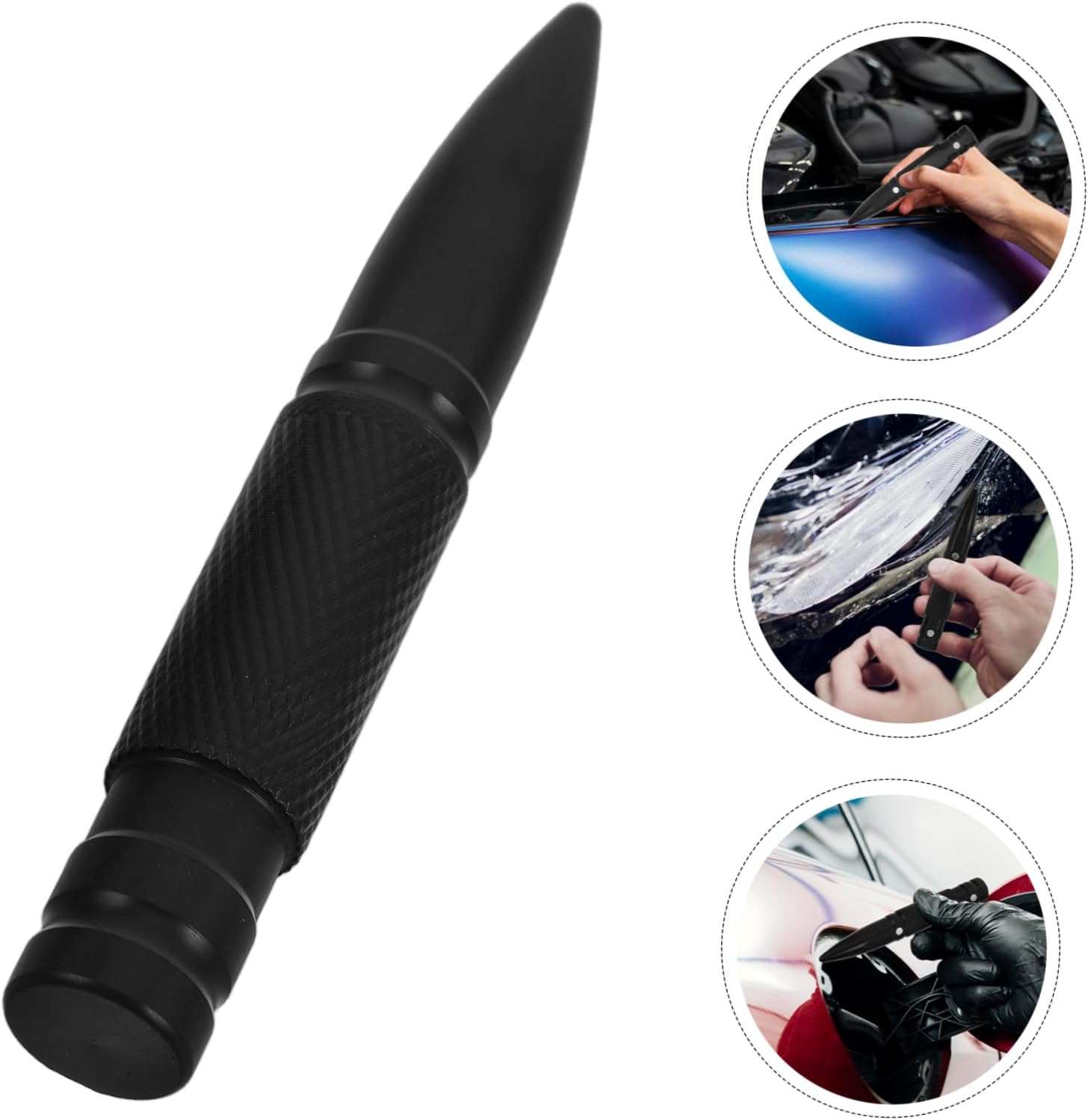 AKOOSY Automotive Dent Repair Tool Leveling Pen for Body Panel Dent Removal Compact Portable Design Easy to Use Hand Tool for Garage Go Fixes