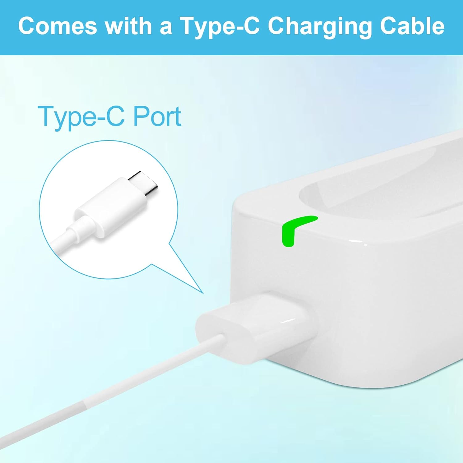 Charging Case Compatible with Apple Pencil 2Nd Generation Only, Magnetic Charging Stand for Ipad Pen 2Nd Gen with USB Cable image number 2