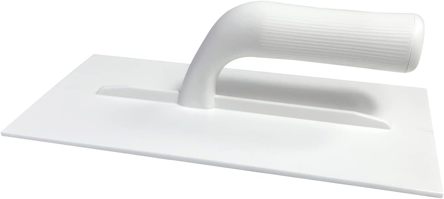 Hanroy Plastic Trowel with Comfortable Grip Handle, Includes 4.7" X 10.6'' White Finishing Trowels, Lightweight Mounting, Square End, Suitable for Scrape,Plastering and Paint Walls(D2712) - D1147F image number 4