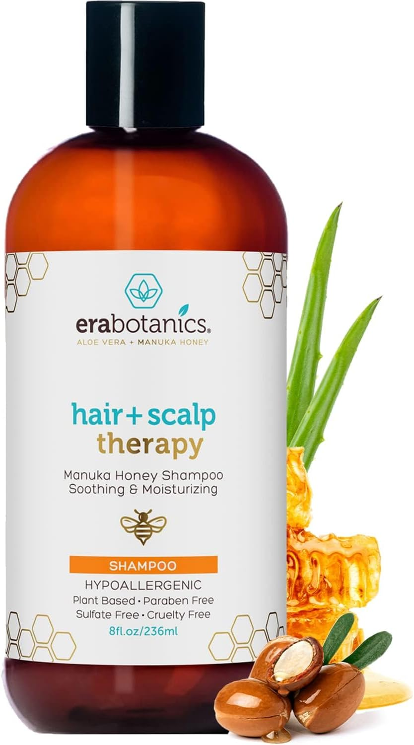 (240Ml Bottle) - Sulphate Free Argan Oil Shampoo for Dry, Itchy Scalp & Damaged, Frizzy, Oily Hair 240Ml Best Moisturising Natural Shampoo for anti Dandruff, Scalp Psoriasis, Eczema & More. Ph Balanced, Paraben Free Care image number 5
