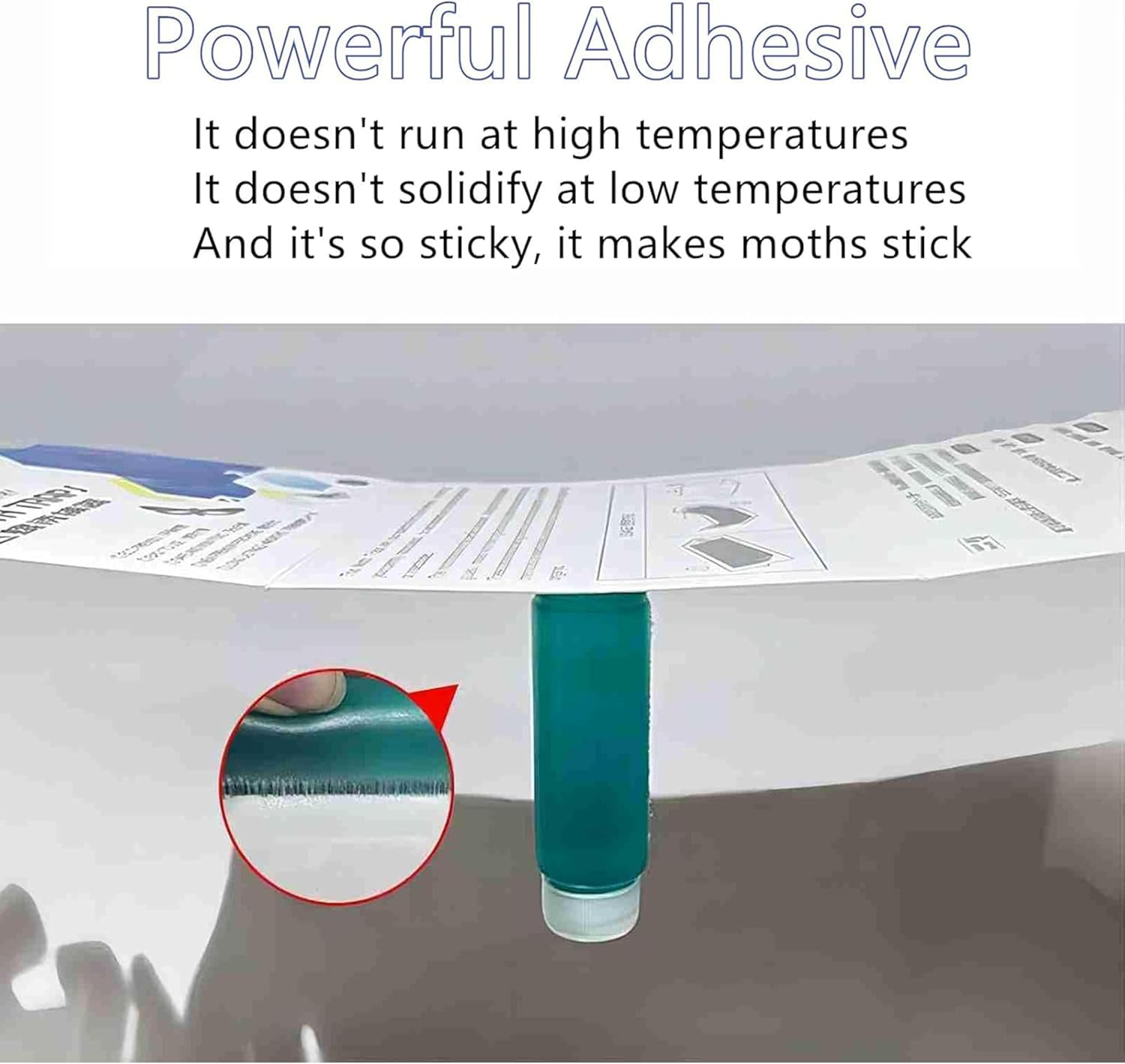 4-Pack Pantry Moth Traps with Pheromones: Efficient, Safe, Non-Toxic Sticky Glue Traps for Indoor Food Cupboards and Kitchens image number 3