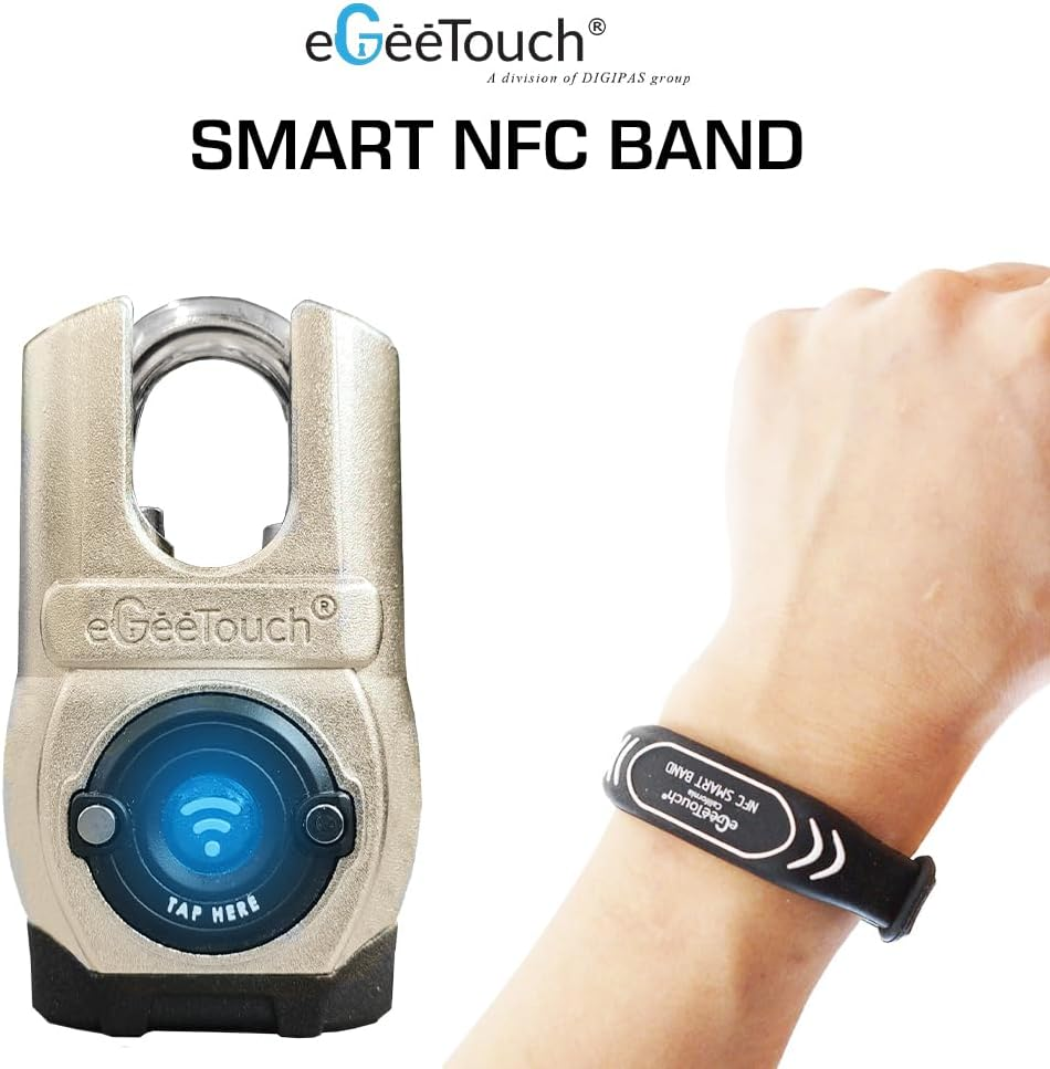 Egeetouch NFC for All Egeetouch Smart Locks (2 Wristbands) image number 4
