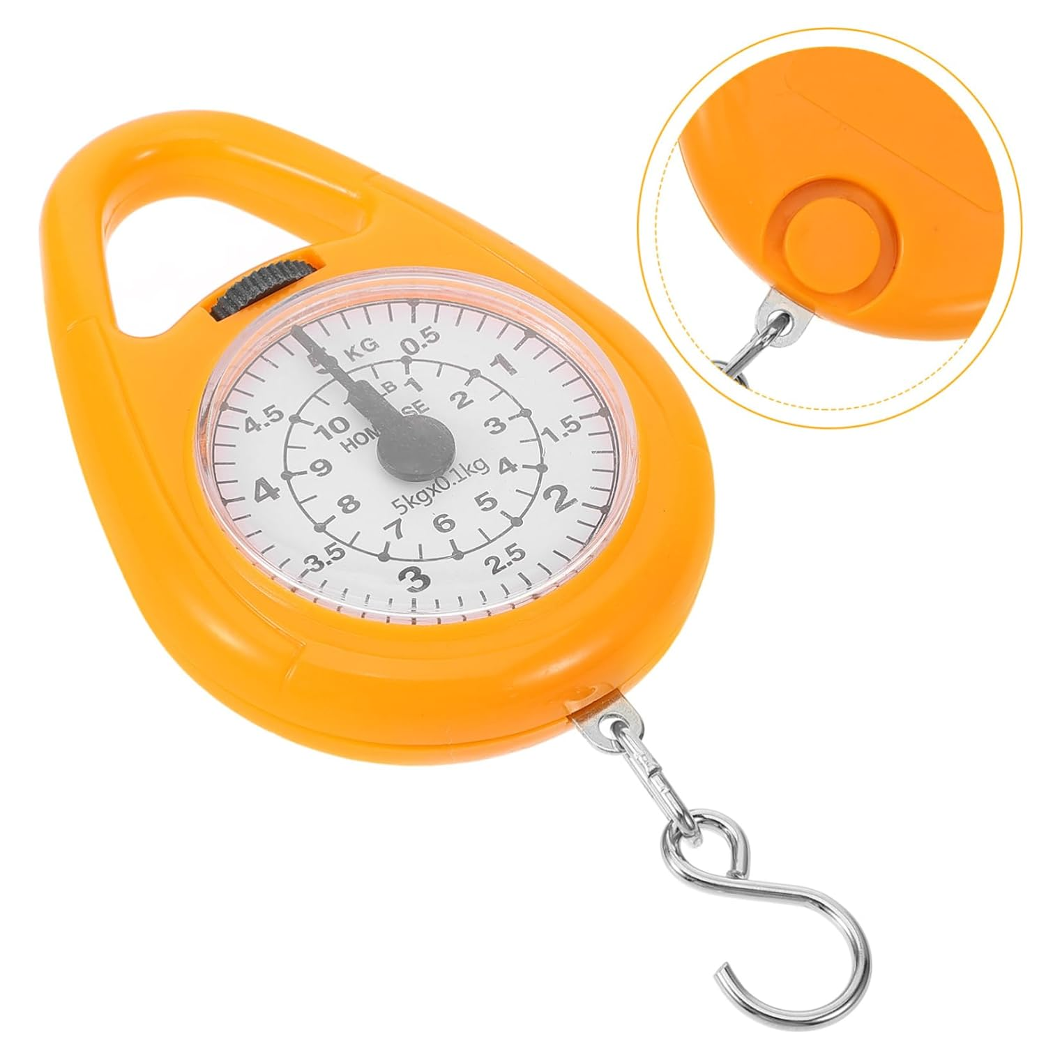 DIKACA Spring Scale Luggage Weight Scale for Travel Suitcase Weighing Hook for Small Items image number 5