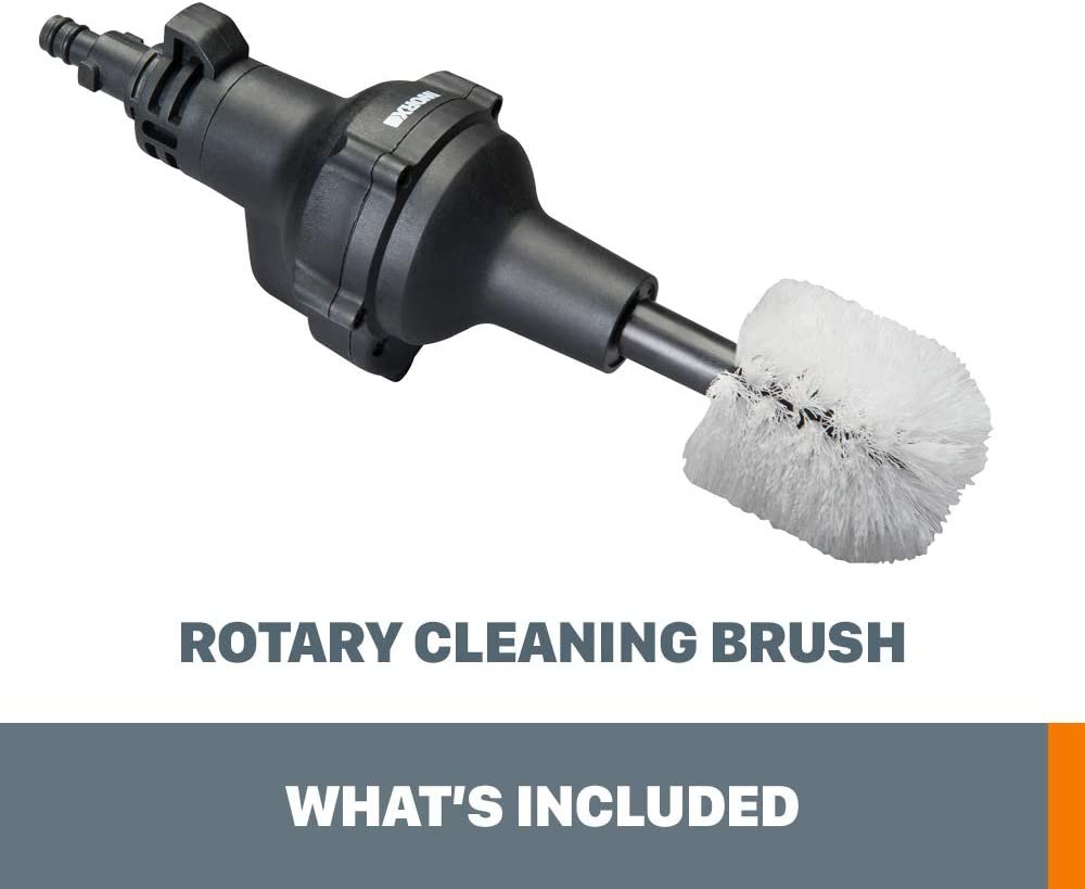 WORX Hydroshot Rotary Cleaning Brush, Quick Snap Connection - WA4042 image number 5