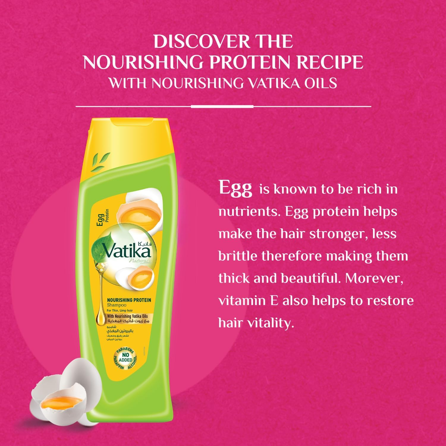 Vatika Dandruff Guard Shampoo, 400 Ml (Pack of 3) image number 4