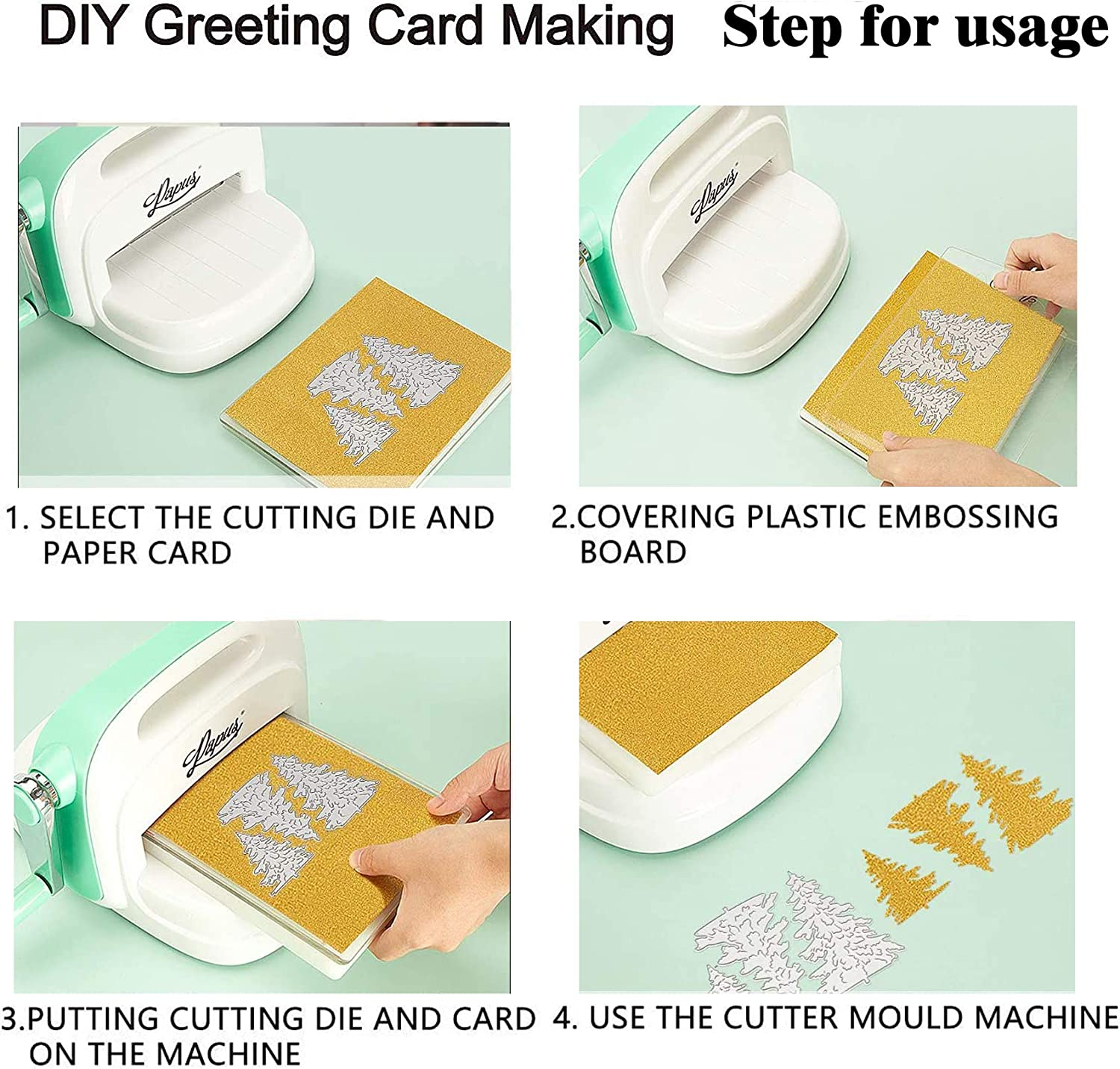 Lace Flower Frame Metal Die Cuts, Wedding Lace Edge Hole Rectangular Frame Cutting Dies Cut Stencils for DIY Scrapbooking Album Decorative Embossing Paper Dies Card Making image number 3