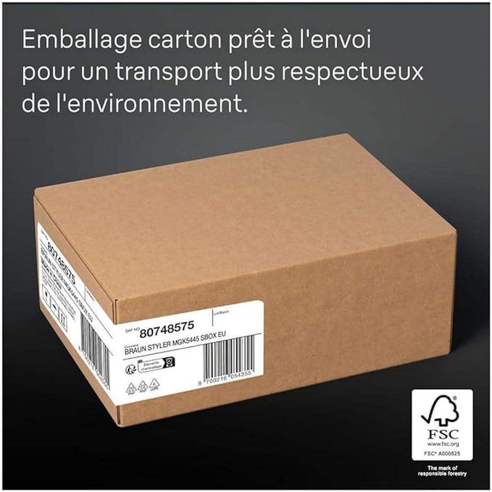 Braun All-In-One Trimmer Set 3, 6-In-1 Multigroom, Beard Trimmer, Hair Trimmer for Face, Head and Body, 50 Minutes Battery, 14 Lengths (3-21 Mm), Waterproof, MGK3420, Black image number 3