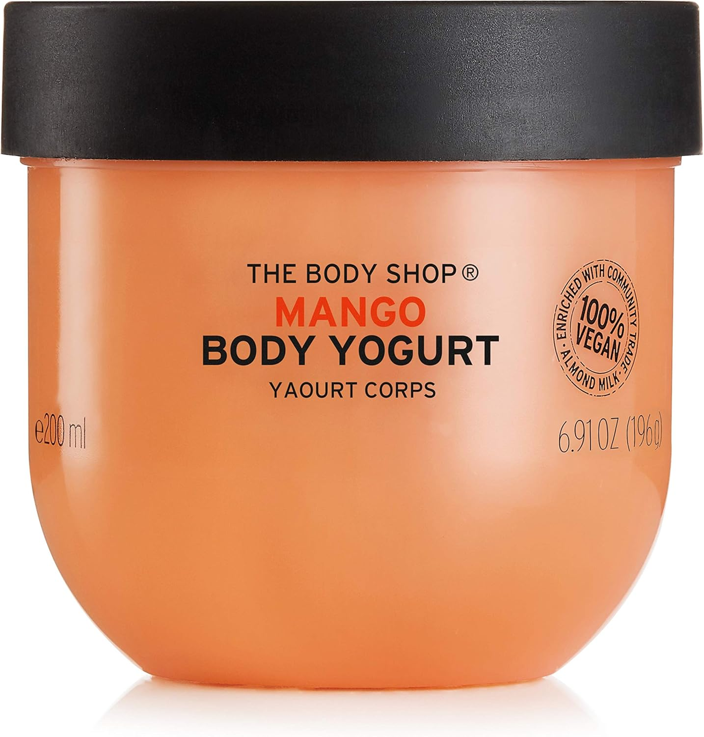 The Body Shop Mango Body Yogurt 48Hr Moisturizer 100% Vegan 6.98 Fl.Oz image number 2
