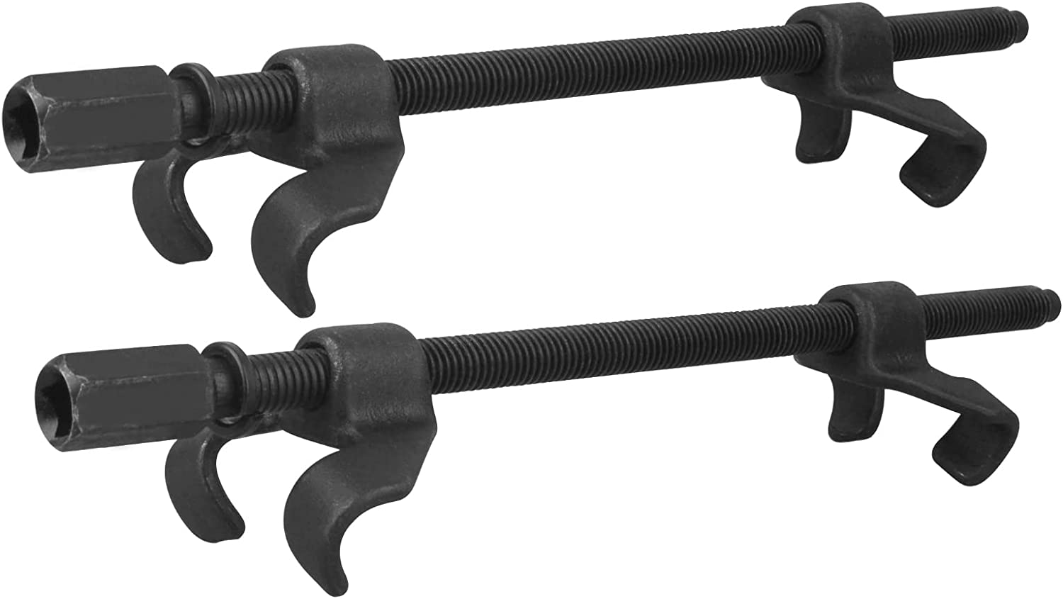 2 Pack 380Mm Coil Spring Compressor Kit Universal Heavy Duty Auto Suspension Clamp Tool Set