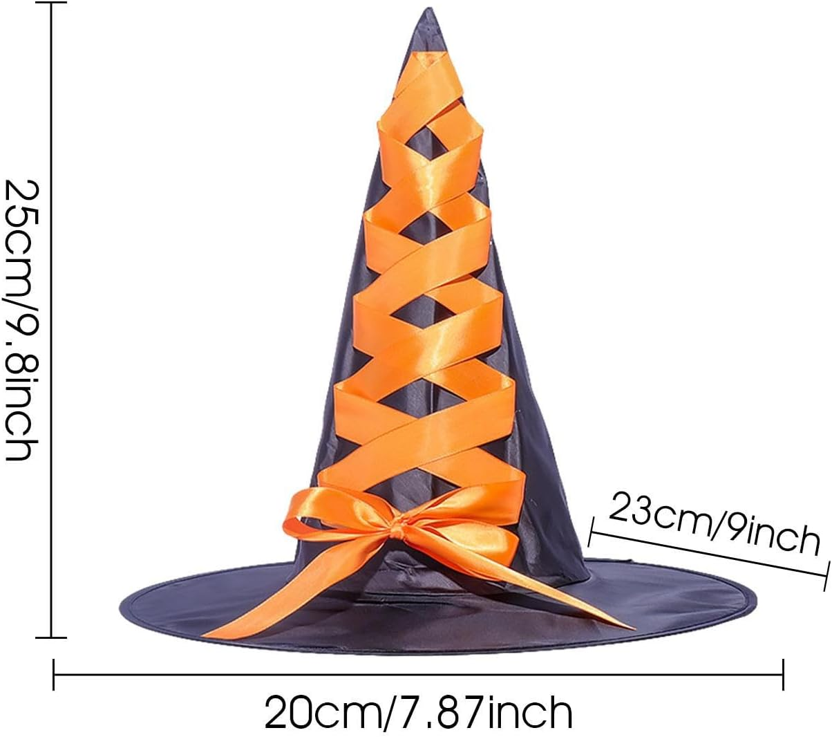 Witch Dress up Accessories,Halloween Fairytale Accessories Fancy Witch Dress up - Wizard Cosplay Witch Hat Broom for Teen Girls for Role-, Costume, Parade, Cosplay Imtrub