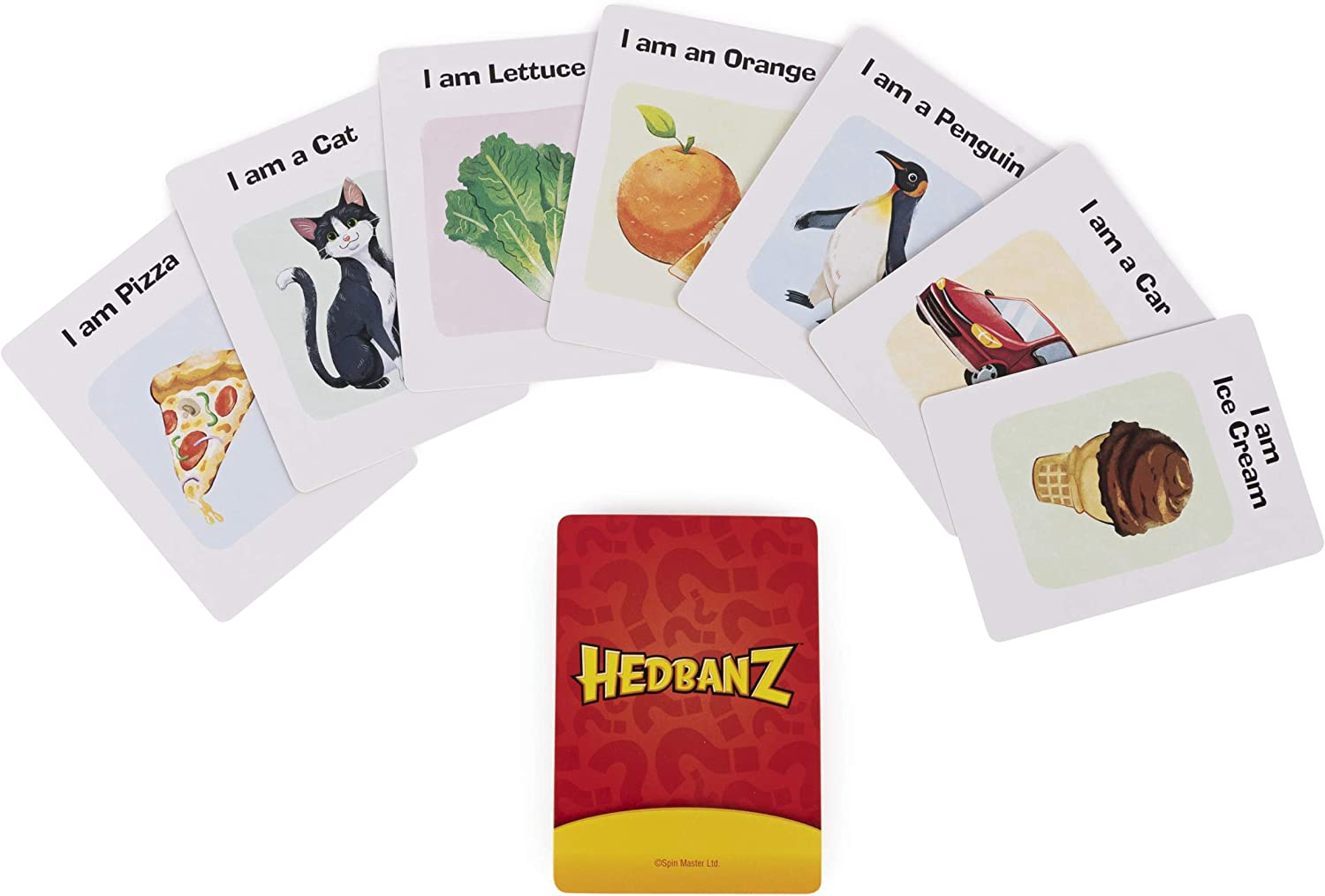 Spin Master Games Hedbanz Picture Guessing Board Game New Edition, for Families and Kids Ages 8 and Up