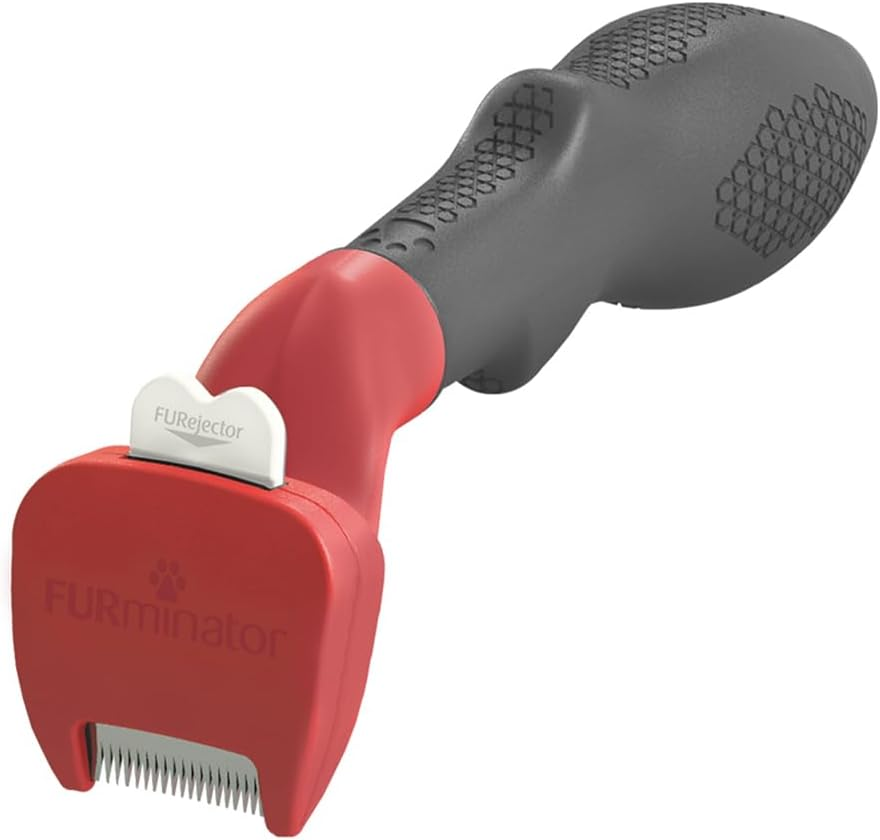 Finator Ultra Small Dogs, XS for Short Hair, Pet Brush, Veterinarian Supervision, Hairball (Tricophysis) Prevention, Gentle on the Skin, Undercoat Removal, Easy to Remove Hair Loss by Pressing a Button, Grooming Brush, Skin Care, Heatstroke Prevention image number 3