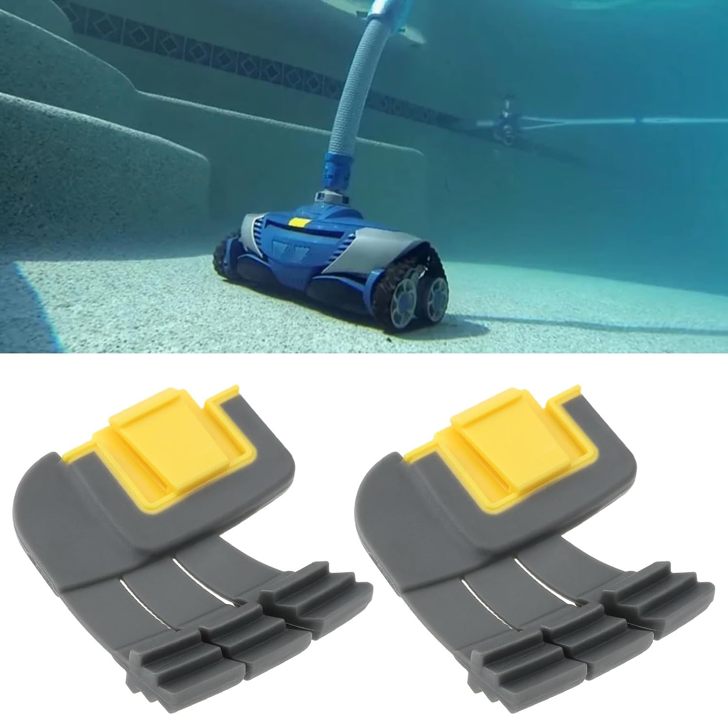 Emagtech 4PCS Pool Cleaner Cyclonic Scrubbing Brush R0714400 Compatible with MX8 Elite MX6 Elite and Maxx Pool Cleaner image number 6