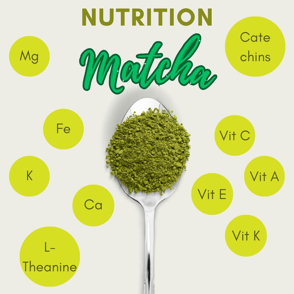 WAKABA 1St Harvest Finest Organic Matcha &ndash; Contest Grade 30G from Uji, Kyoto, Japan | JAS/USDA Certified | Stone-Milled | Emerald Green Color