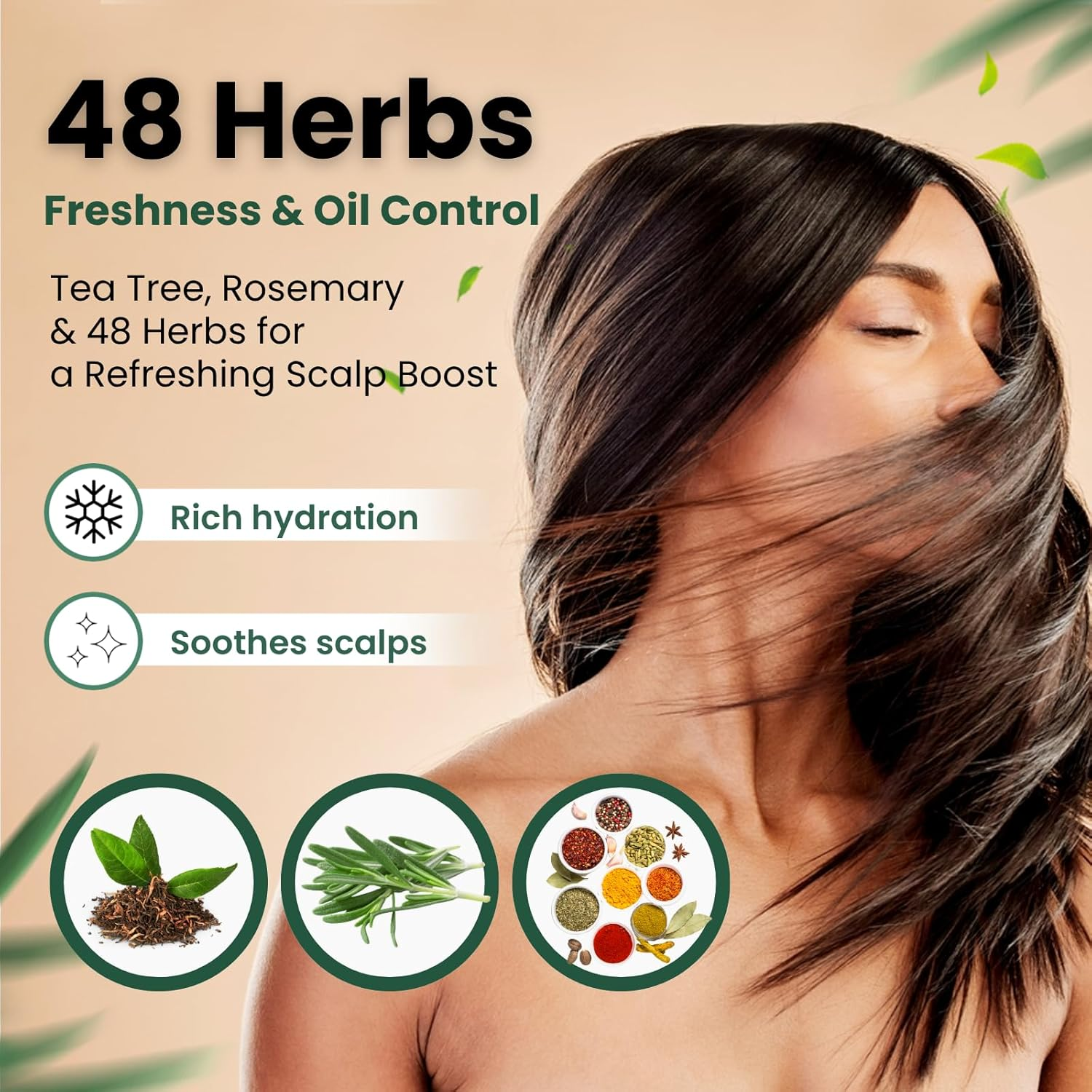 Moist Extra Fresh & Hydrate Shampoo 450Ml image number 3