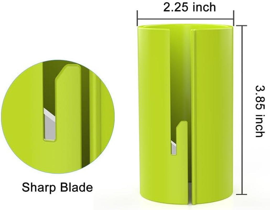 Wrapping Paper Cutter (2-Pack), Sliding Gift Wrap Cutter, Wrapping Paper Cutter Tool Tube, Easy to Cut Gift Wrapping Paper Rolls image number 5