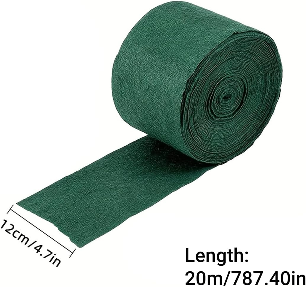 AIMALL 2-Pack Tree Wrap &ndash; 4.7In X 787.4In Non-Woven Tree Bandage for Insulation, Moisture Retention, and Animal Protection image number 4