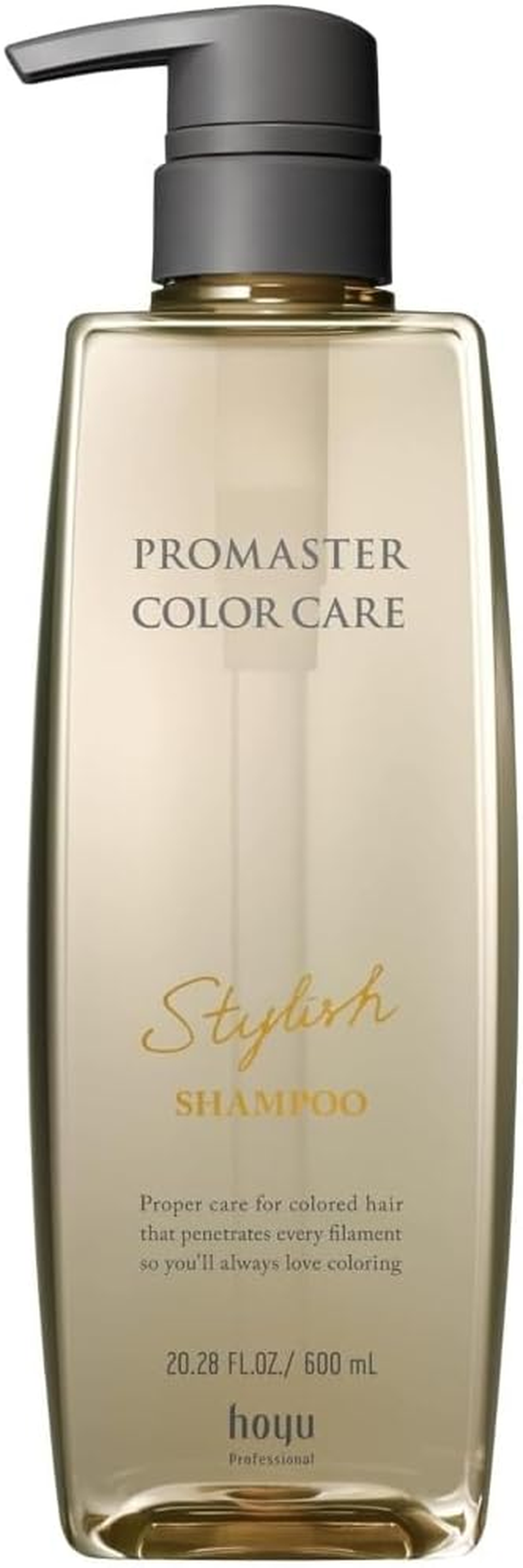 Hoyu Promaster Color Care Stylish Shampoo 20.3 Fl Oz (600 Ml) (Pump)