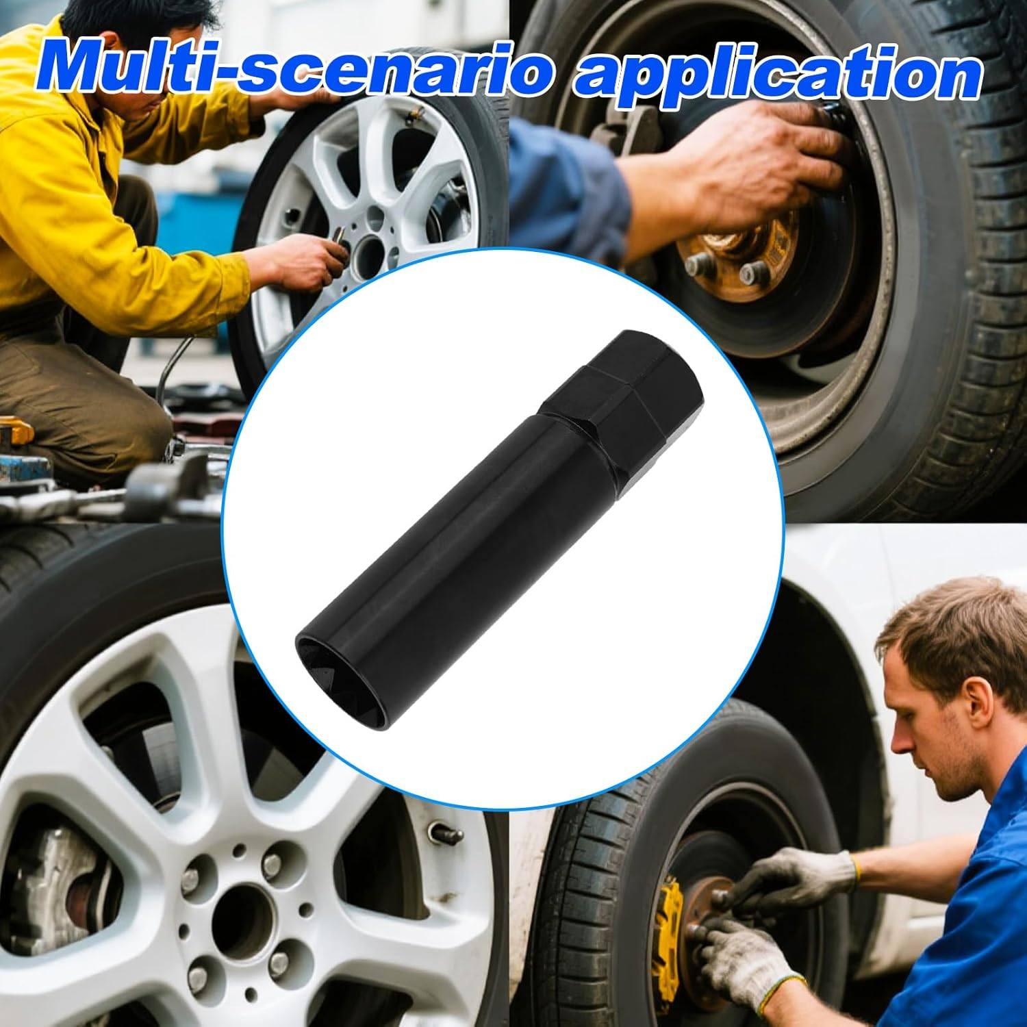 10 Spline Lug Nut Socket Replacement for TA23-21/22, Premium Alloy Steel Heavy-Duty 10 Point Socket for Truck & SUV Wheel Lock Nuts Compatible with Bimecc 10-Spline Lug Key image number 3