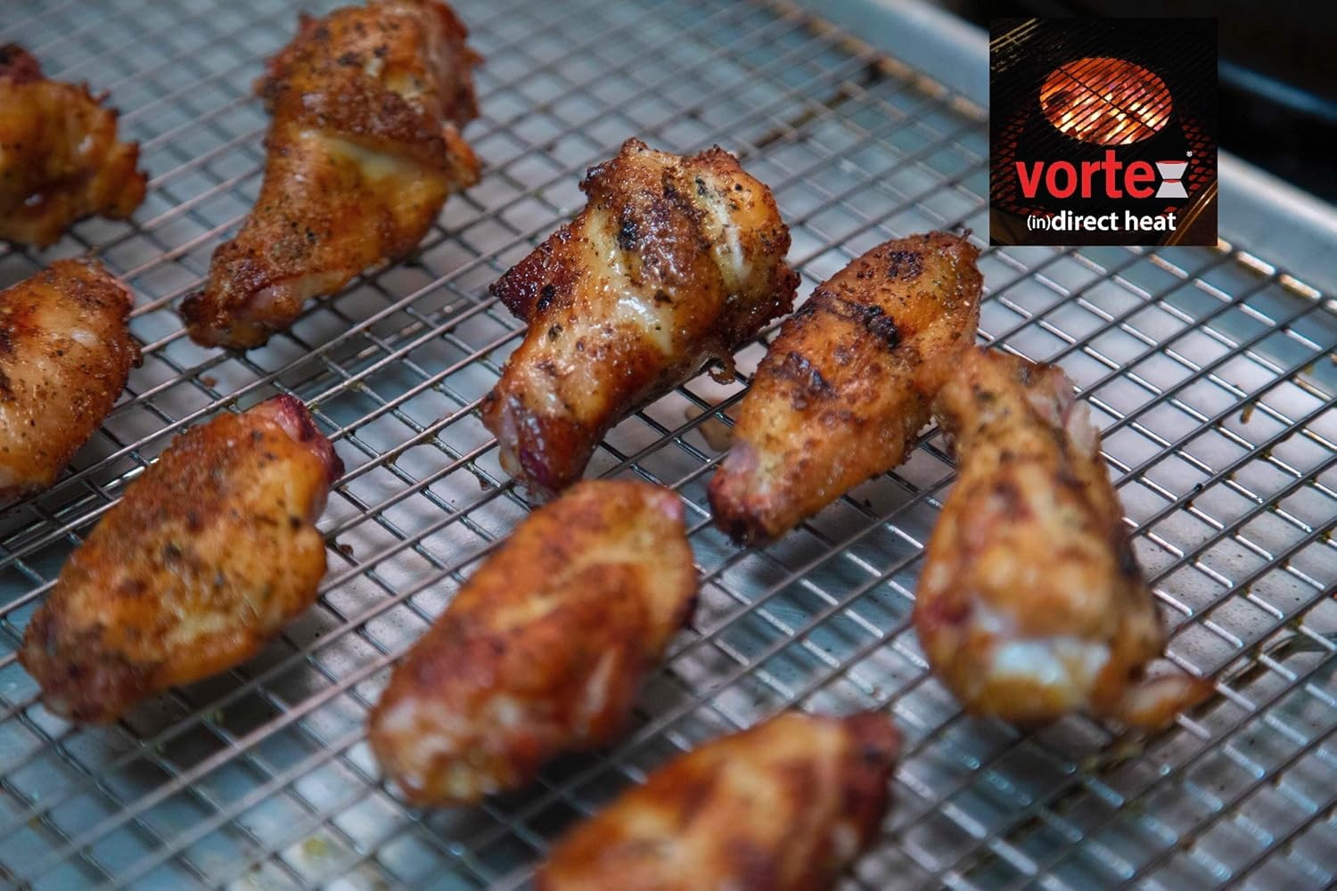 VORTEX (IN) DIRECT HEAT Large Bbq Vortex (In) Direct Cooking Charcoal Grill Accessory Cone for Bge Xl Jumbo Joe Uds 55 Gal - Original - Usa Made -Genuine Large Size image number 3