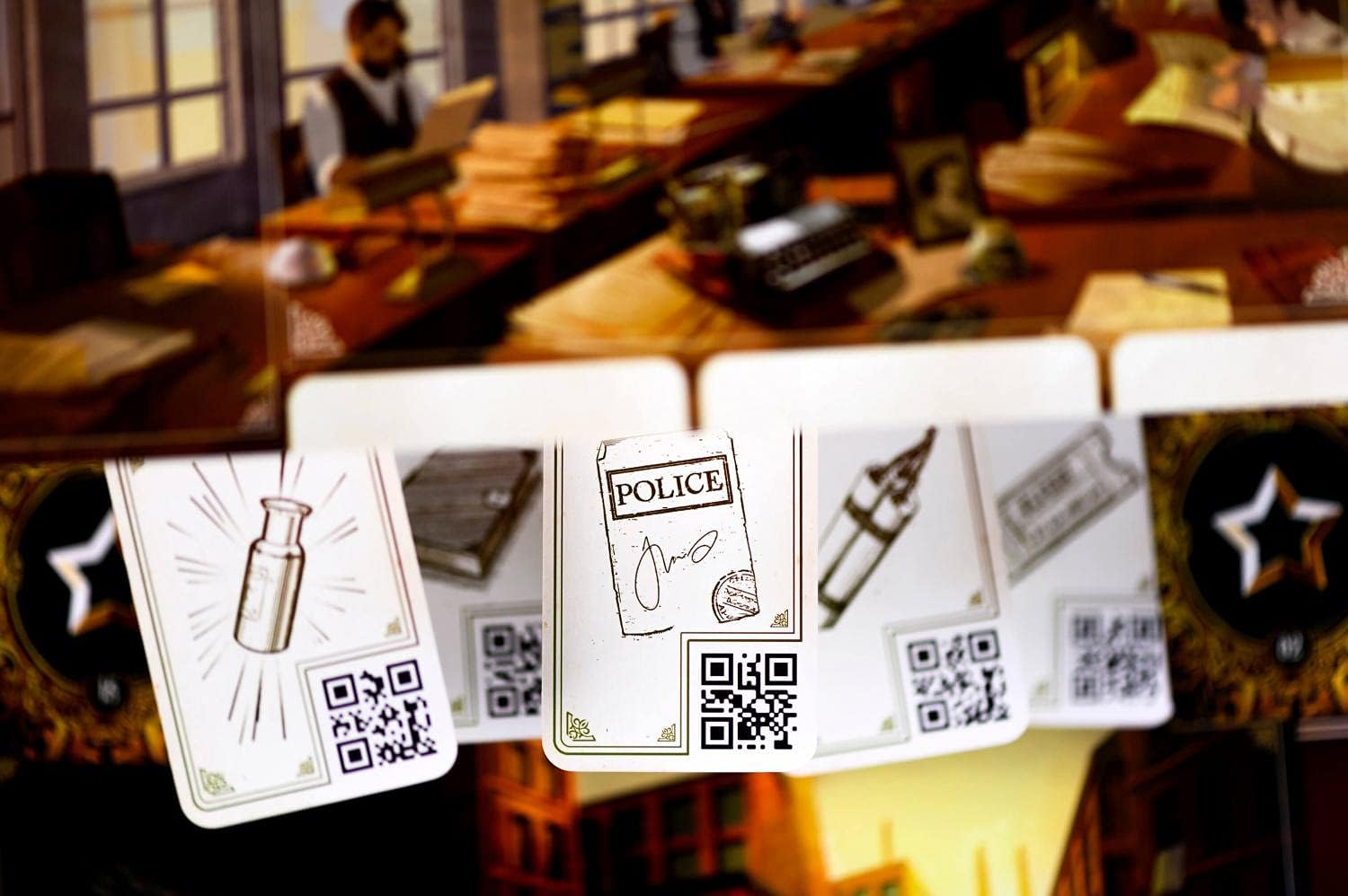 Lucky Duck Games Chronicles of Crime the Millennium Series - 1900 Board Game | Cooperative Murder Mystery Game for Kids and Adults | Ages 12+ | 1-4 Players | Avg. Playtime 60-90 Mins image number 4