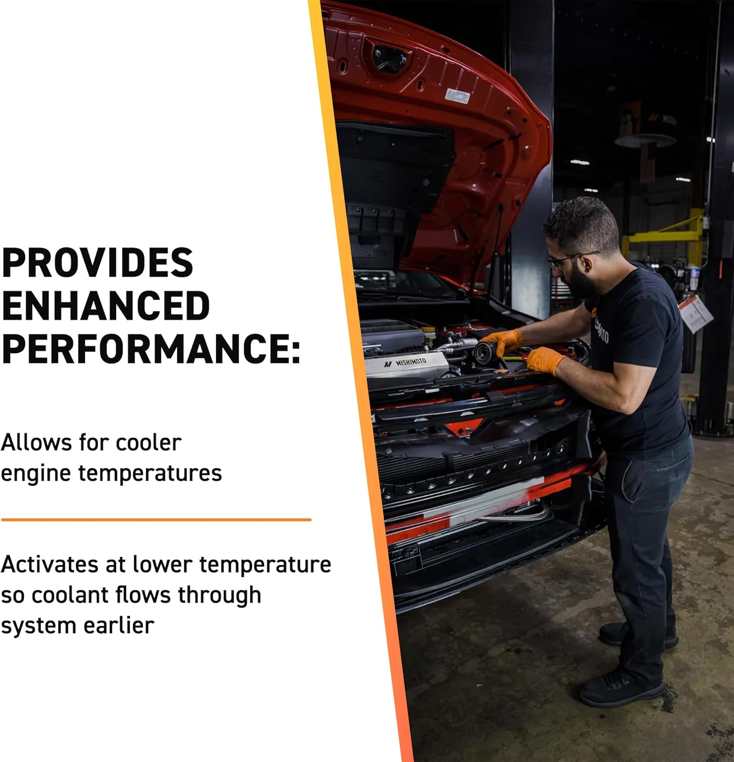 Mishimoto Racing Thermostat Compatible with Dodge Charger/Challenger Hemi 2006-2012 image number 1