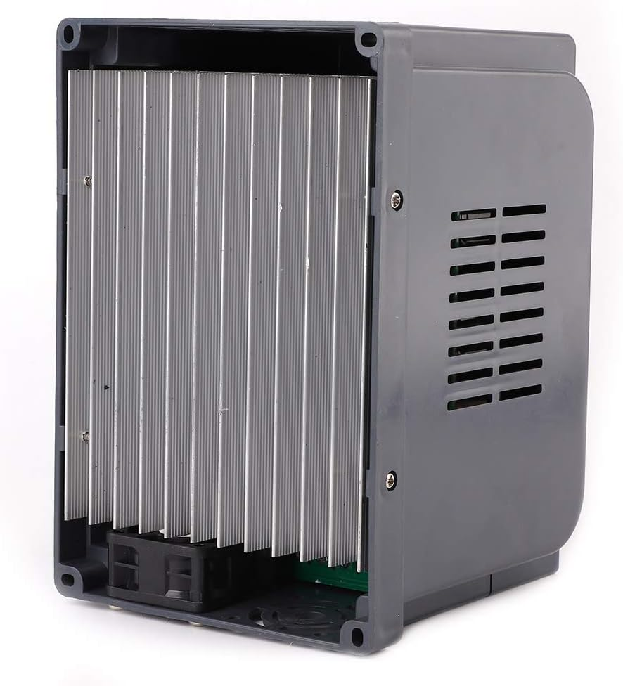 XUMIUZIY VFD 1.5KW, 1-Phase Input 3-Phase 380V VFD Motor Inverter Converter Inverter Speed Controller, Professional Variable Frequency Drive for Spindle Motor Speed Control image number 5